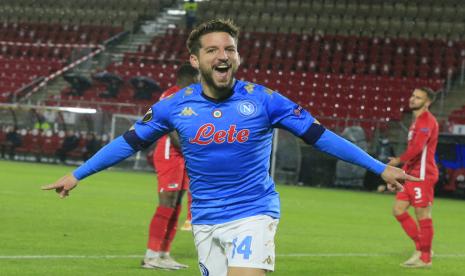 Pemain Napoli Dries Mertens