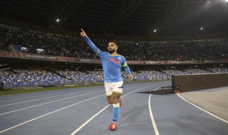 Pemain Napoli Lorenzo Insigne.