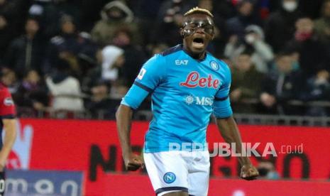 Penyerang Napoli Victor Osimhen 