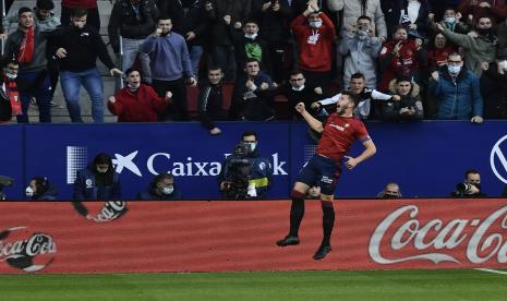 Pemain belakang Osasuna dan timnas Spanyol, David Garcia.