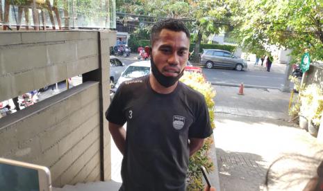 Pemain Persib Bandung, Ardi Idrus di Graha Persib, Jalan Sulanjana, Kota Bandung.