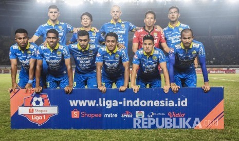 Para pemain Persib Bandung.