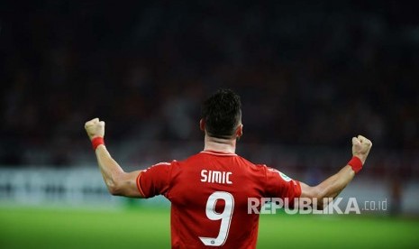 Penyerang Persija Jakarta Marko Simic.