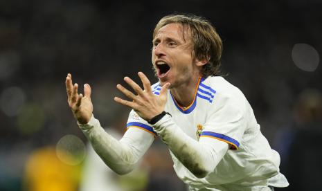 Pemain Real Madrid dan juga timnas Kroasia, Luka Modric.