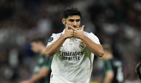 Gelandang serang Real Madrid, Marco Asensio.