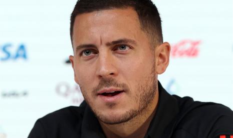 Mantan pemain timnas Belgia dan Real Madrid, Eden Hazard.