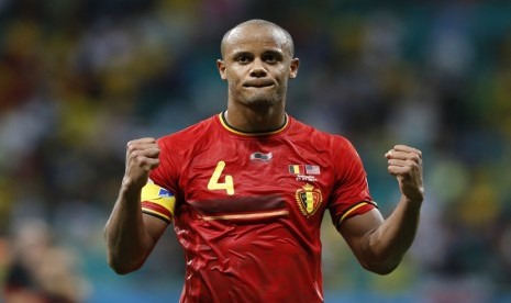 Pemain Timnas Belgia Vincent Kompany