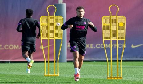 Pemain timnas Brasil dan Barcelona Philippe Coutinho.