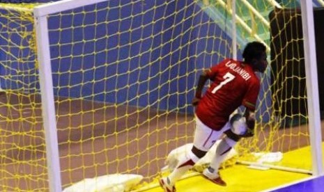 Pemain timnas futsal putra Indonesia Jaelani Laojanibi 