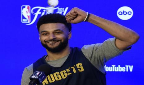 Pemain timnas Kanada dan Denver Nuggets Jamal Murray.