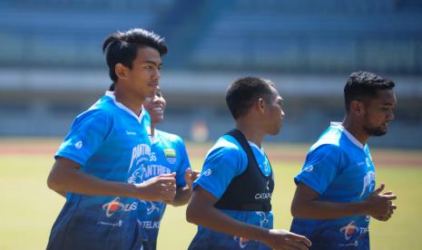 Latihan Persib jelang Liga 1 2020.