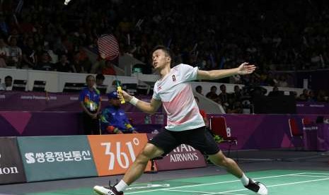 Pemain tunggal putra Indonesia, Anthony Sinisuka Ginting