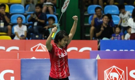 Pemain tunggal putri, Gregoria Mariska lolos ke babak final Asian Junior Championship 2016, Sabtu (16/7).