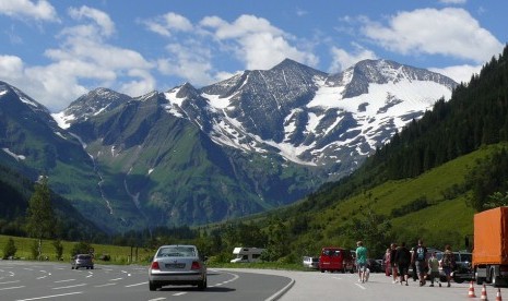 Pemandangan alam di Austria.