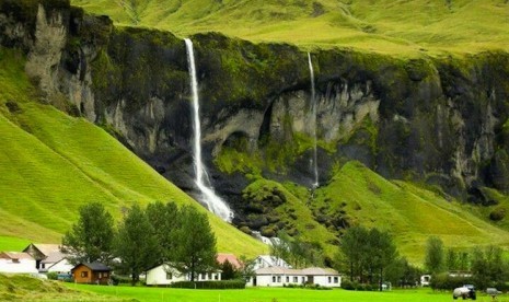 Pemandangan alam di Islandia.