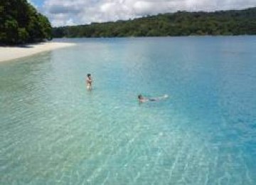 Pemandangan alam nan indah di Ujung Kulon