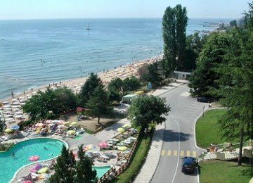 Pemandangan salah satu pantai di Bulgaria