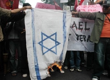 Pembakaran bendera Israel