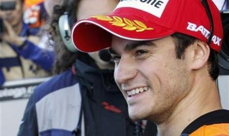 Pembalap Dani Pedrosa.