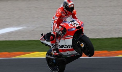 Pembalap Ducati Corse Andrea Dovizioso (ilustrasi)