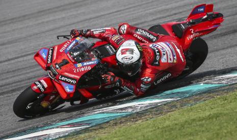 Pembalap Ducati Lenovo Francesco Bagnaia.