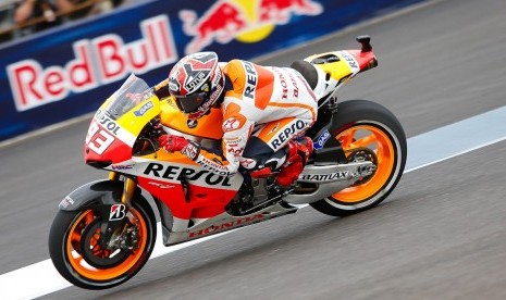 Pembalap Honda marc Marquez.