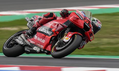 Pembalap Italia Francesco Bagnaia.