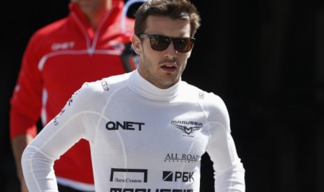 Pembalap Jules Bianchi.