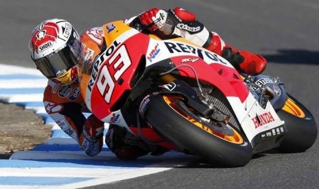 Pembalap Marc Marquez.