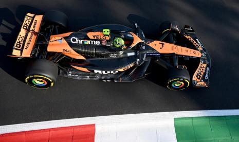 Pembalap McLaren Lando Norris