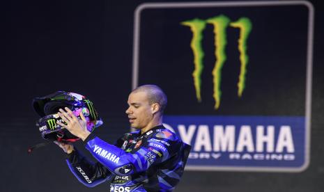 Pembalap tim Monster Energy Yamaha, Franco Morbidelli.