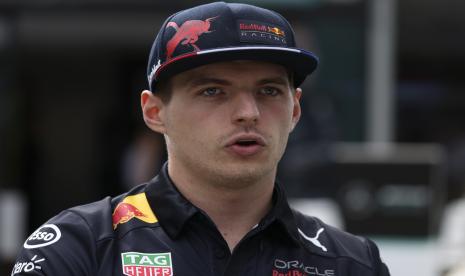 Pembalap Red Bull Max Verstappen,