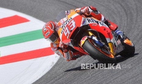 Pembalap Repsol Honda, Marc Marquez