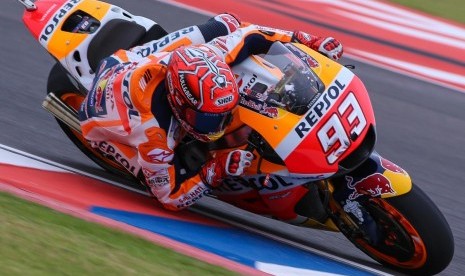 Pembalap Repsol Honda, Marc Marquez 