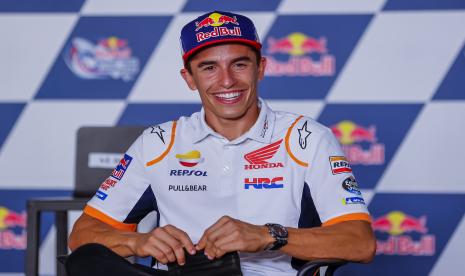 Pembalap sepeda motor Marc Marquez.