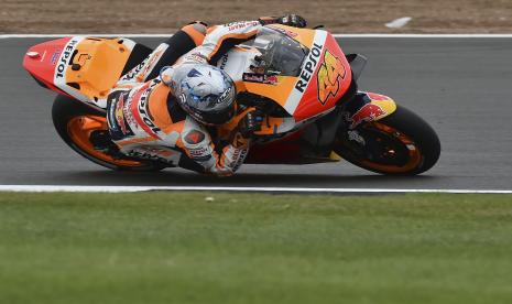 Pembalap MotoGP asal Spanyol Pol Espargaro dari Tim Repsol Honda.