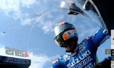 Pembalap Suzuki Ecstar, Alex Rins 