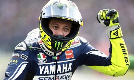 Pembalap Valentino Rossi.