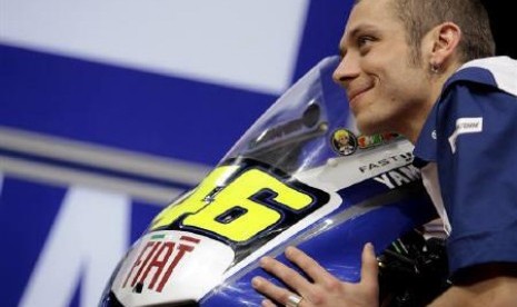 Pembalap Valentino Rossi.