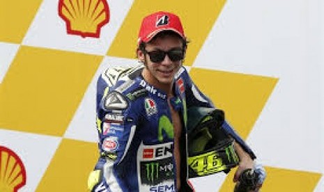 Pembalap Valentino Rossi.