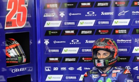 Pembalap Yamaha, Maverick Vinales.