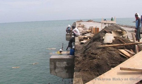 Pembangunan dermaga pelabuha Patimban