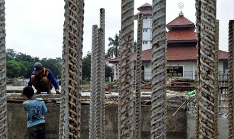 Pembangunan masjid.  (ilusrasi)