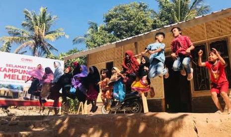 Pembangunan Rumah Quran di Lombok.