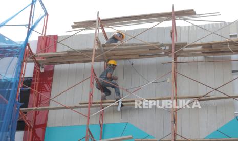 Pembangunan SDN Ciputat 01 Tangerang Selatan.