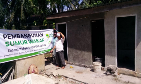 Pembangunan sumur wakaf oleh Global Wakaf ACT.