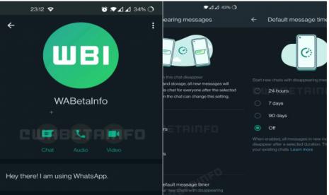 Pembaruan WhatsApp beta terbaru.