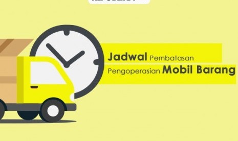 Pembatasan mobil barang saat arus mudik dan balik 2018