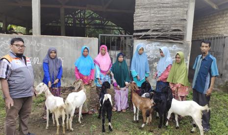 Rumah Zakat Bentuk Kelompok Ternak Lansia