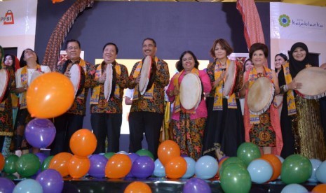 Pembukaan acara Wonderful Indonesia Culinary and Shopping Festival (WICSF) 2017 oleh Menteri Pariwisata Arief Yahya di Mall Kota Kasablanka, Rabu (27/9).